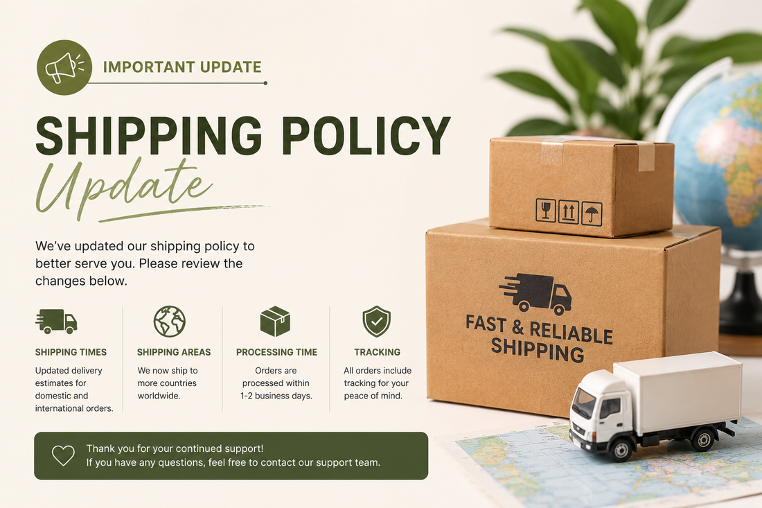 Shipping Policy Notice