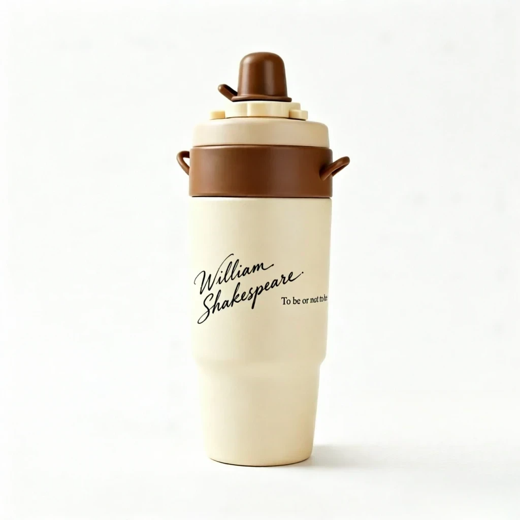 4-in-1 Rotating Multi-Flavor Tumbler with Ice Compartment | Insulated Travel Cup