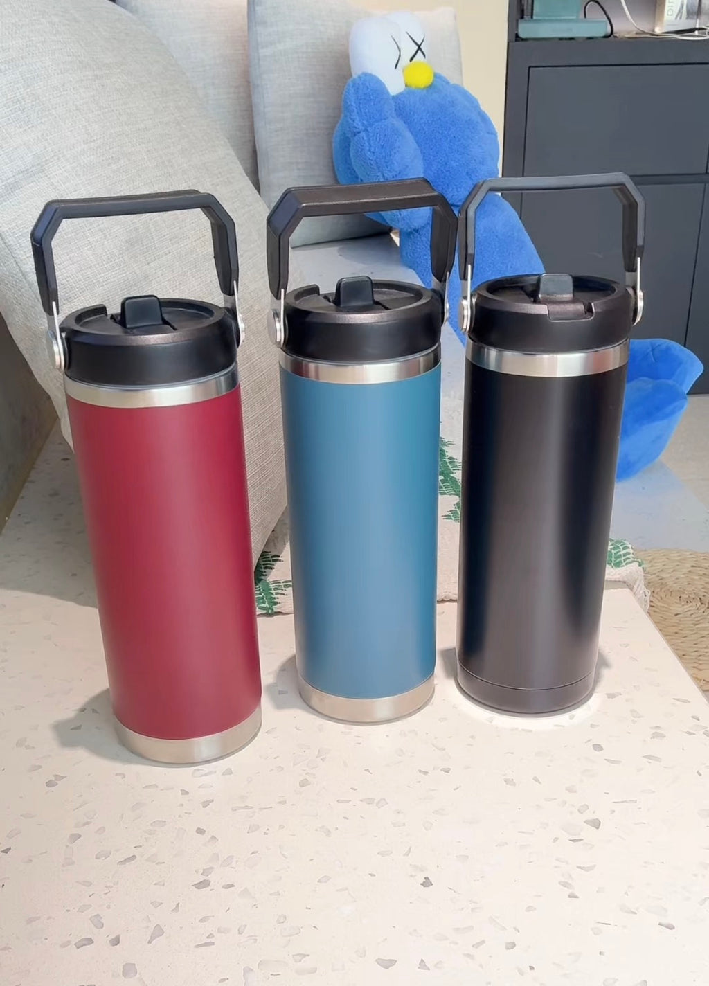Large Capacity Stainless Steel Insulated Tumbler with Handle | OEM ODM Custom Logo Private Label Wholesale Manufacturer