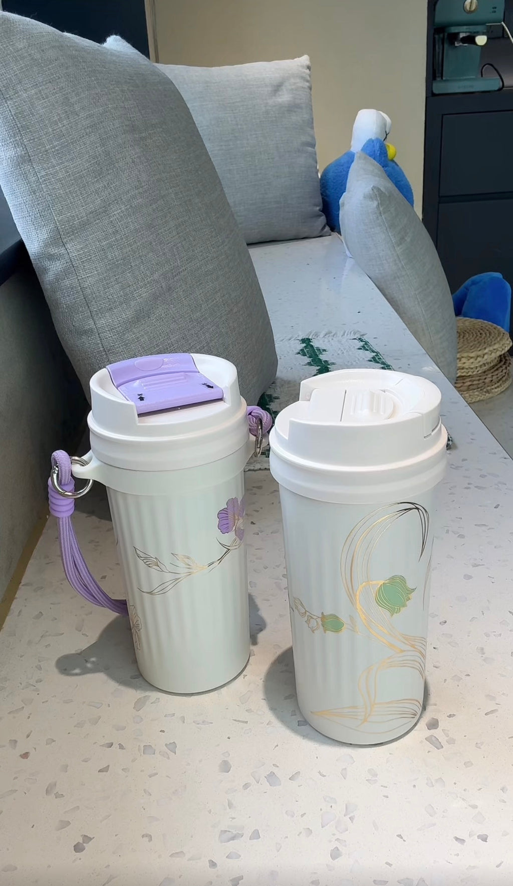 Large Capacity Stainless Steel Insulated Tumbler with Handle | OEM ODM Custom Logo Private Label Wholesale Manufacturer