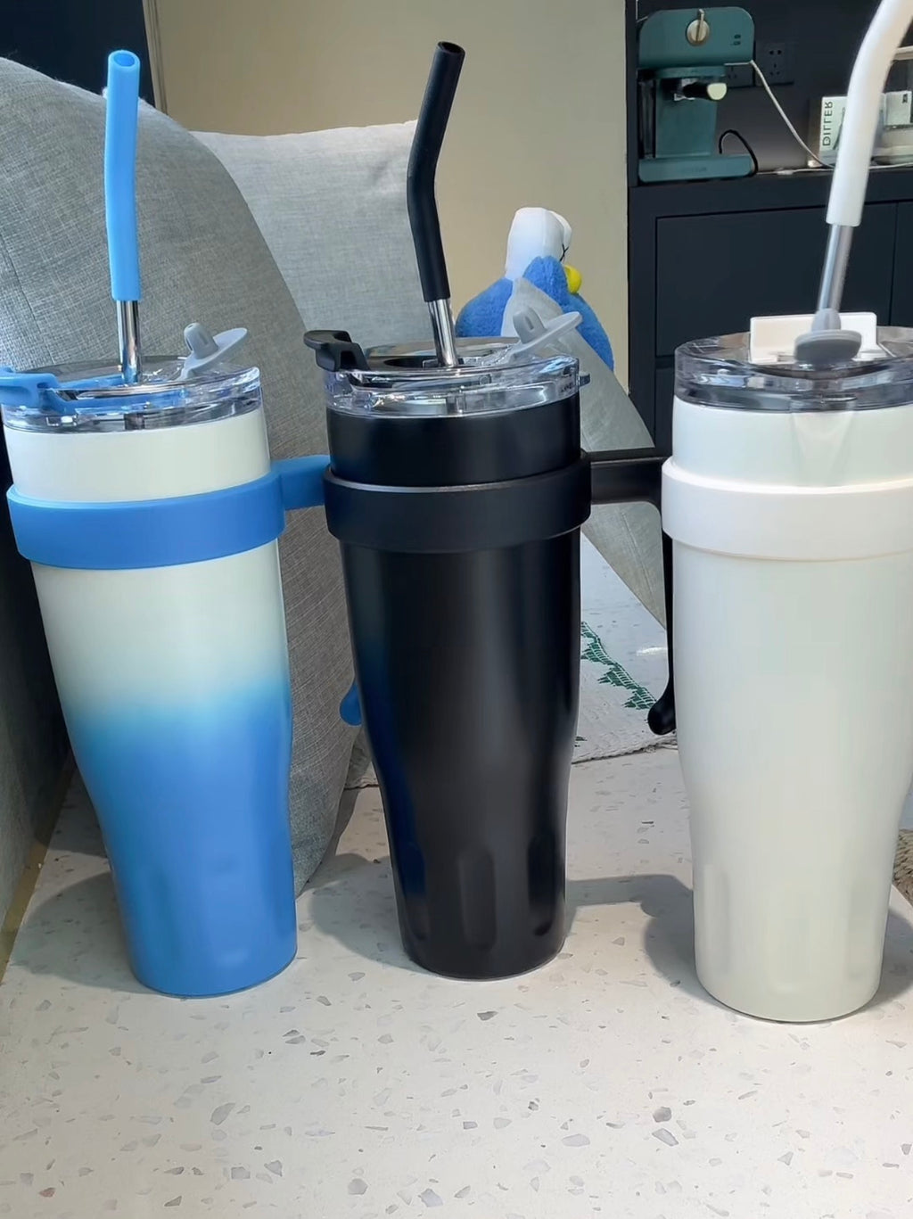 Large Capacity Stainless Steel Insulated Tumbler with Handle | OEM ODM Custom Logo Private Label Wholesale Manufacturer