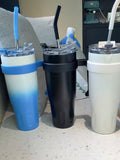 Large Capacity Stainless Steel Insulated Tumbler with Handle | OEM ODM Custom Logo Private Label Wholesale Manufacturer