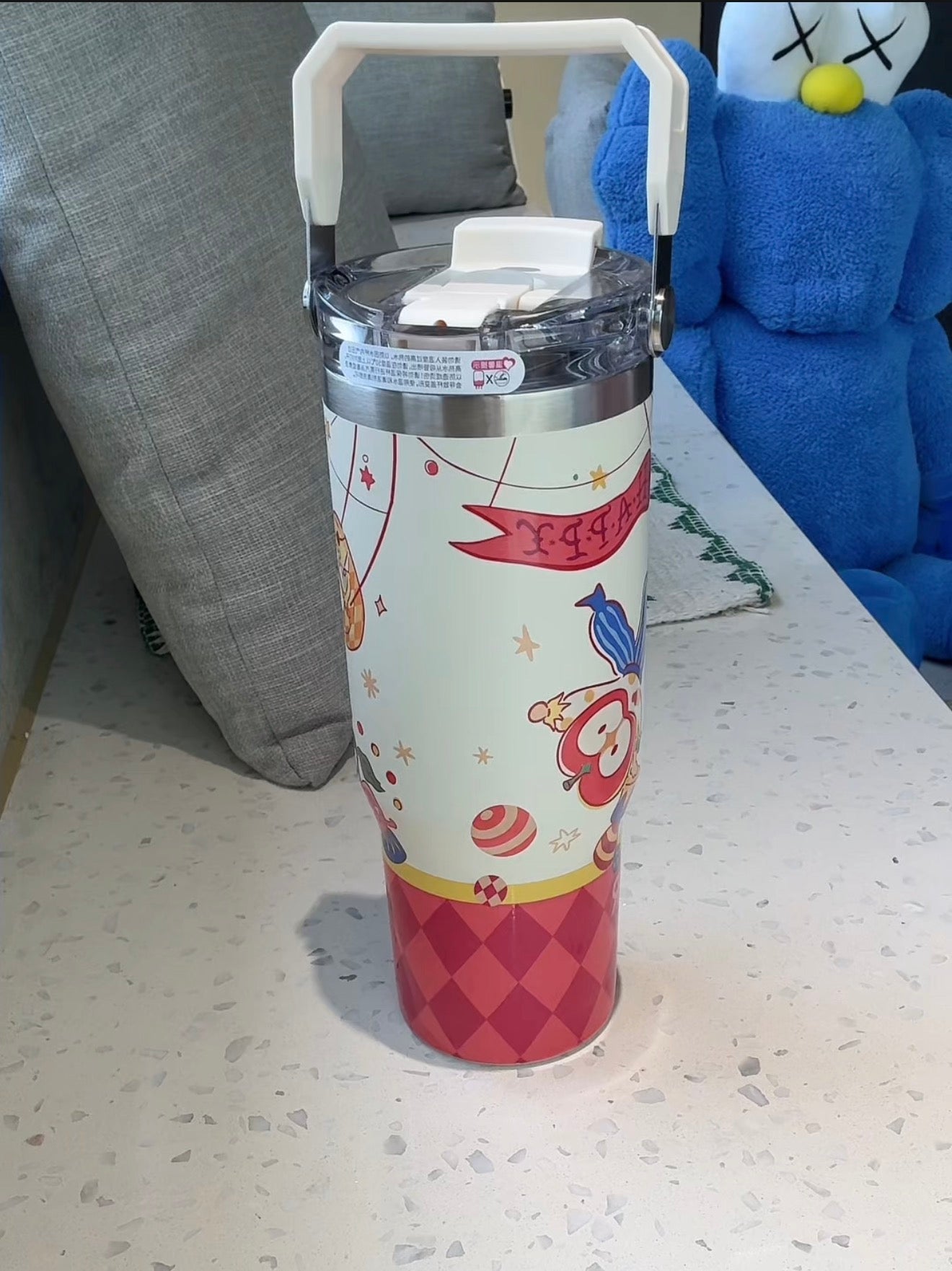 Large Capacity Stainless Steel Insulated Tumbler with Handle | OEM ODM Custom Logo Private Label Wholesale Manufacturer
