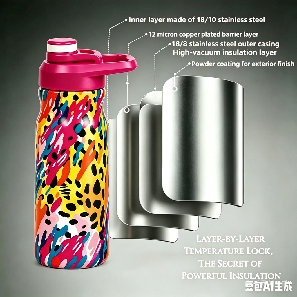 Large Capacity Travel Water Bottle
