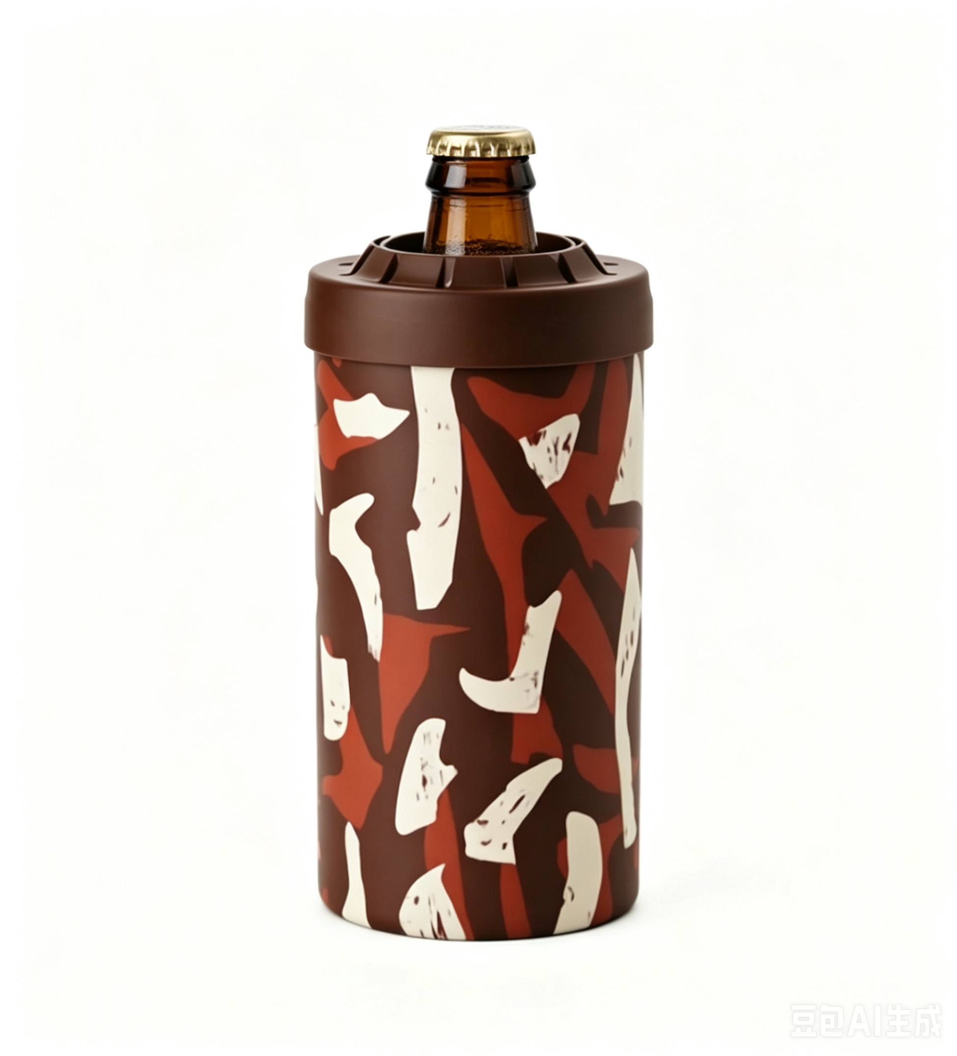 Stainless Steel Insulated Can Cooler Sleeve – Double Wall Vacuum Beer Can Cooler, Reusable Beverage Holder for 12oz Cans, Sweat-Free Drink Insulator for Beer, Soda, Camping & Outdoor