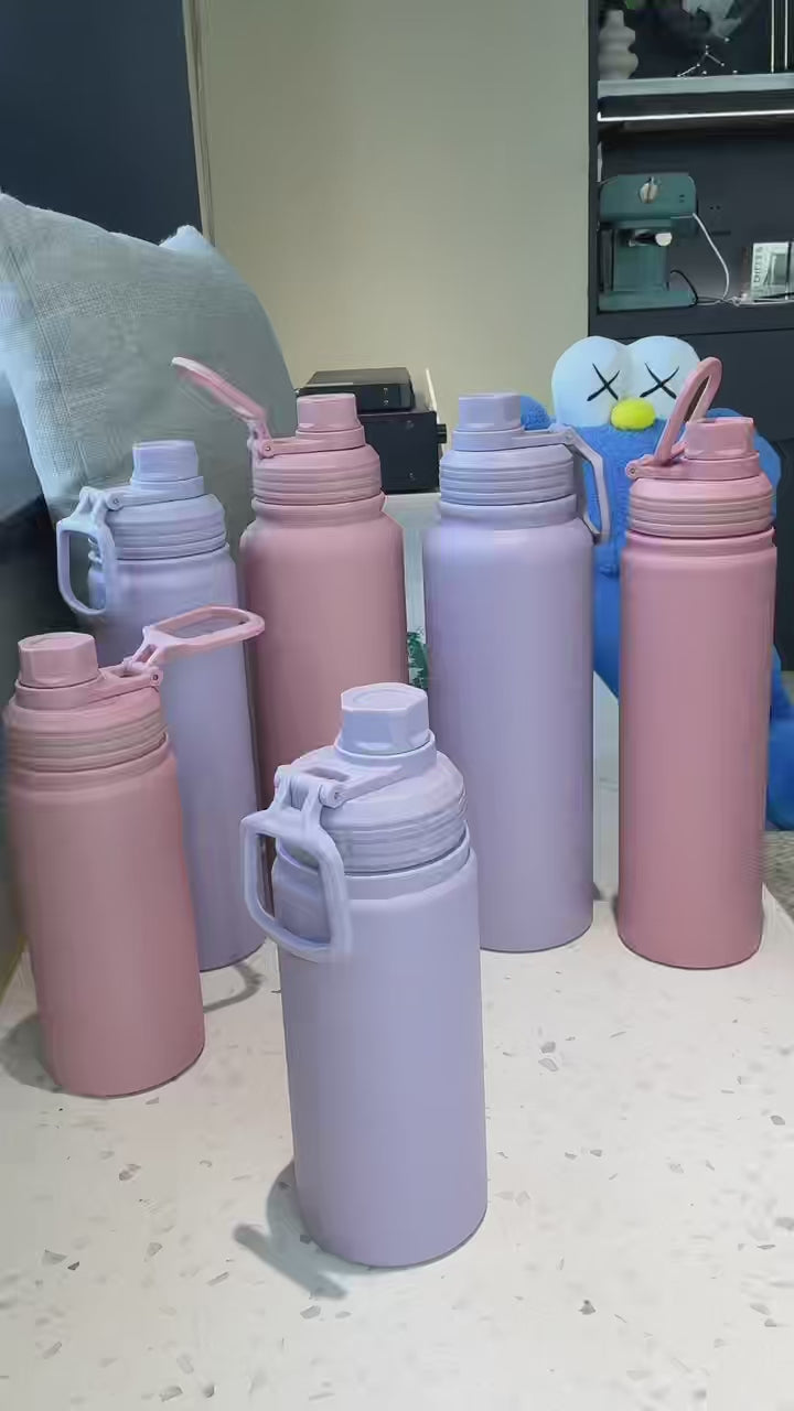 Large Capacity Stainless Steel Insulated Tumbler with Handle | OEM ODM Custom Logo Private Label Wholesale Manufacturer