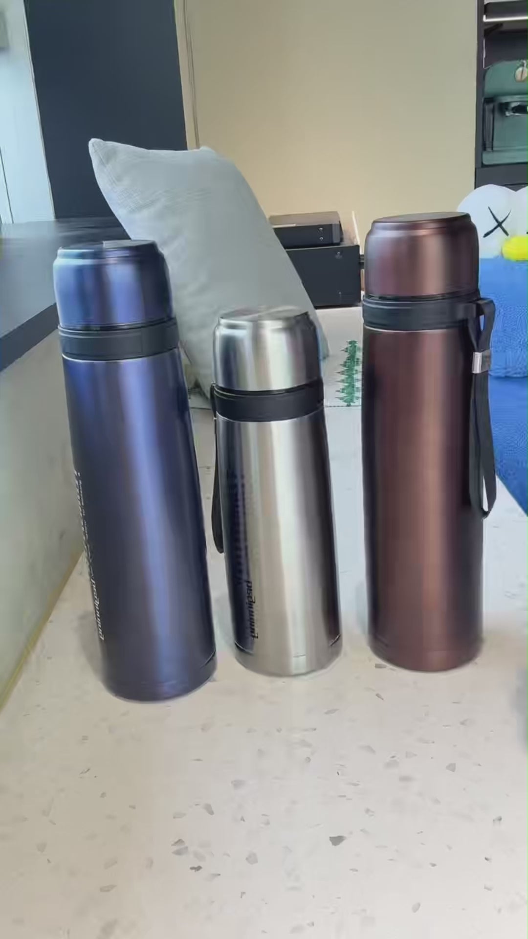 75#Large Capacity Stainless Steel Insulated Tumbler with Handle | OEM ODM Custom Logo Private Label Wholesale Manufacturer