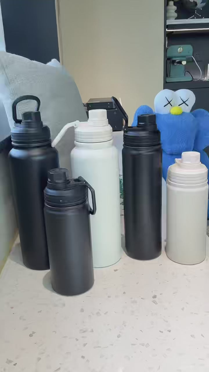 Large Capacity Stainless Steel Insulated Tumbler with Handle | OEM ODM Custom Logo Private Label Wholesale Manufacturer
