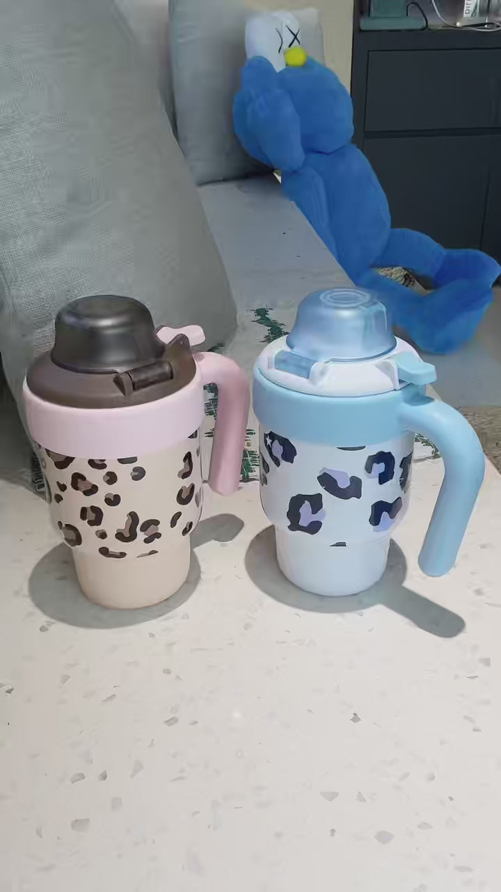 Large Capacity Stainless Steel Insulated Tumbler with Handle | OEM ODM Custom Logo Private Label Wholesale Manufacturer