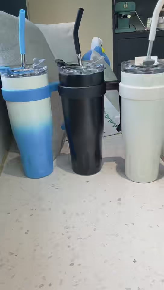 Large Capacity Stainless Steel Insulated Tumbler with Handle | OEM ODM Custom Logo Private Label Wholesale Manufacturer