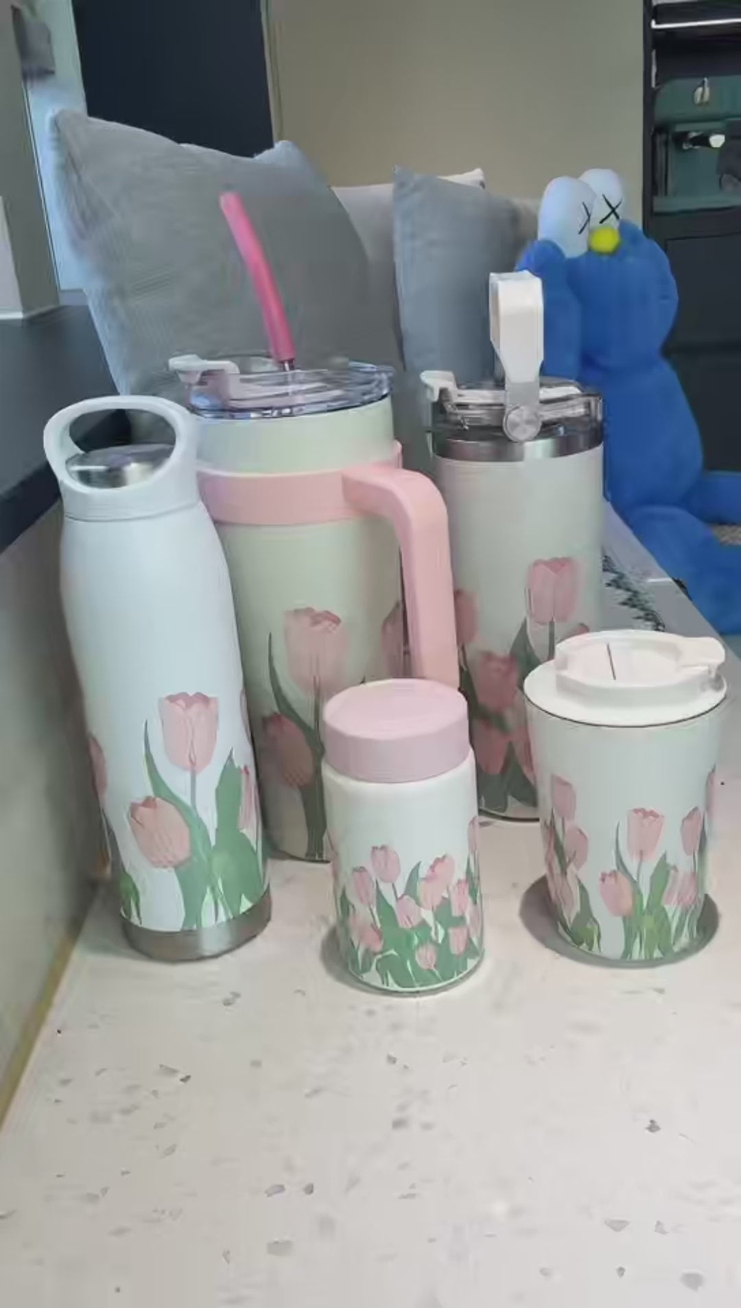 30#Large Capacity Stainless Steel Insulated Tumbler with Handle | OEM ODM Custom Logo Private Label Wholesale Manufacturer
