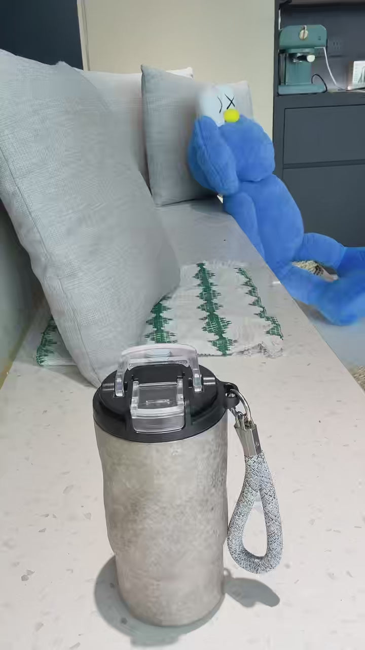 Titanium Insulated Coffee Mug with Lid | OEM ODM Custom Logo Private Label Wholesale Manufacturer